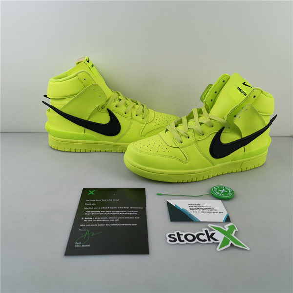 Nike Dunk High AMBUSH Flash Lime CU7544-300