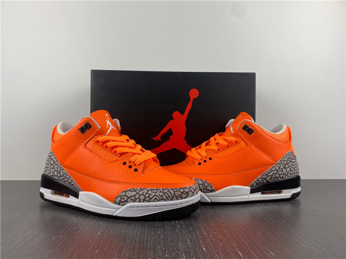 Air Jordan 3 Retro "Orange"  CT8532-801
