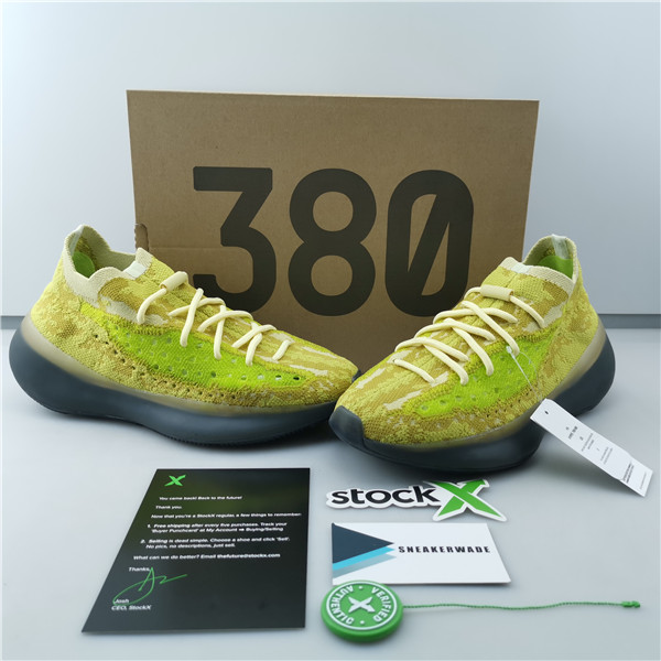 Adidas Yeezy Boost 380 “Hylte Glow”   FZ4990